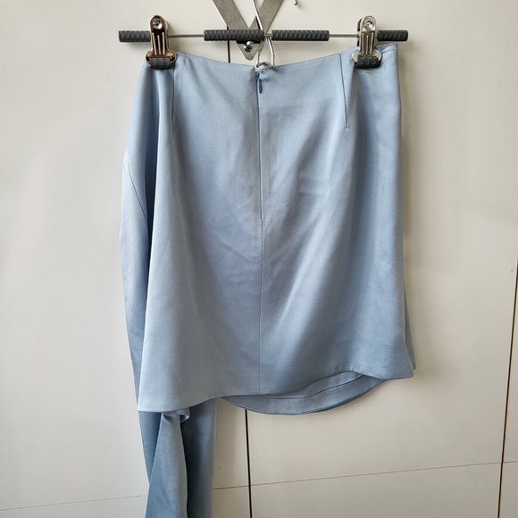 SIMKHAI ! Mae Draped Mini Skirt - Picture 3 of 12